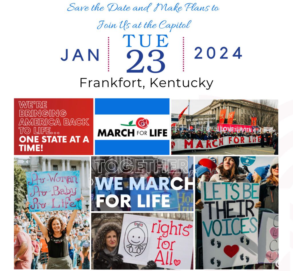 A collage of photos with the words " march for life 2 0 2 4 ".