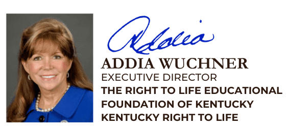 Addia Wuchner, Executive Director of Kentucky Right to Life.