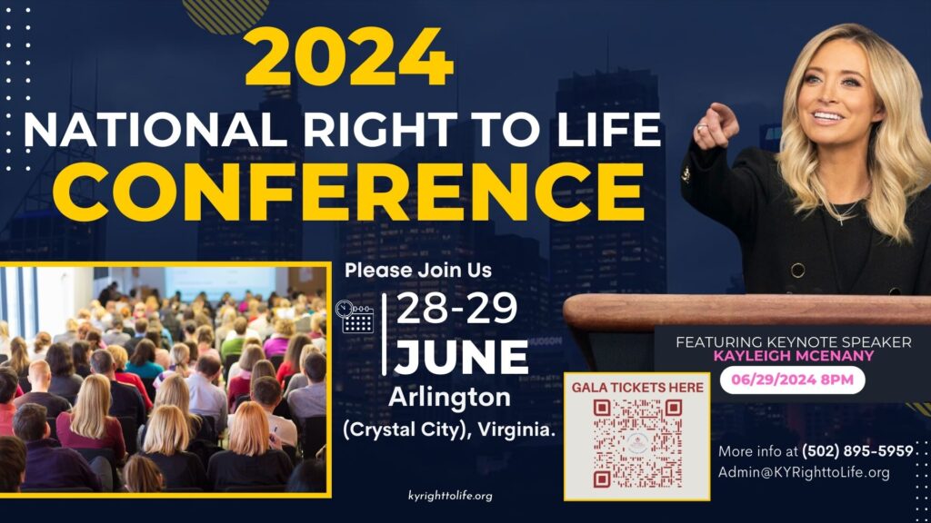 2024 National Right to Life Conference in Arlington, VA.